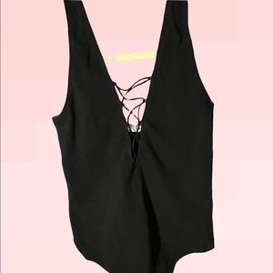 Black Aritzia bodysuit